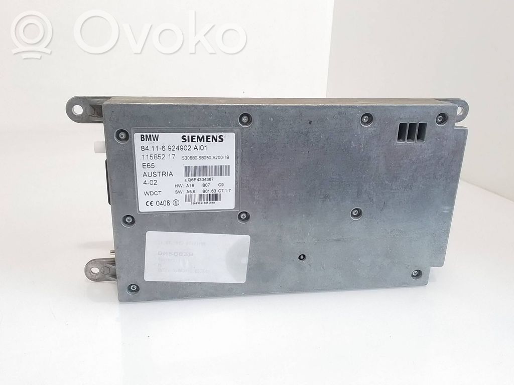 BMW 7 E65 E66 Phone control unit/module 