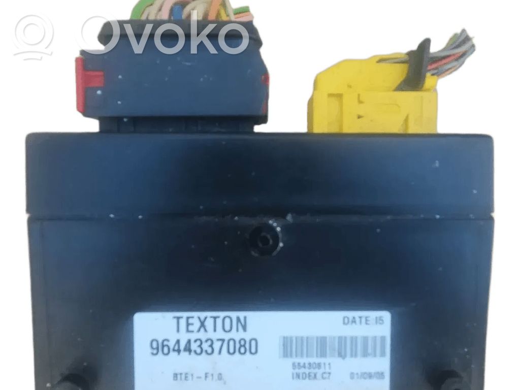 Engine control unit/module ECU   9644337080
