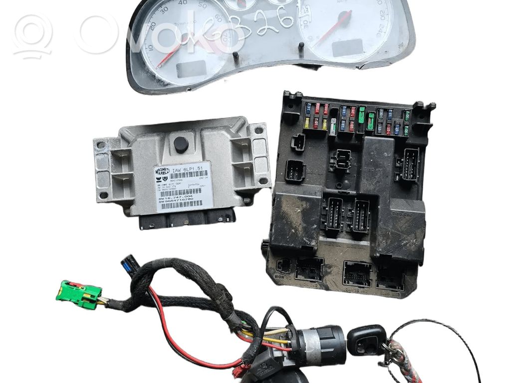 Peugeot 307 Unitate control motor/modul ECU 