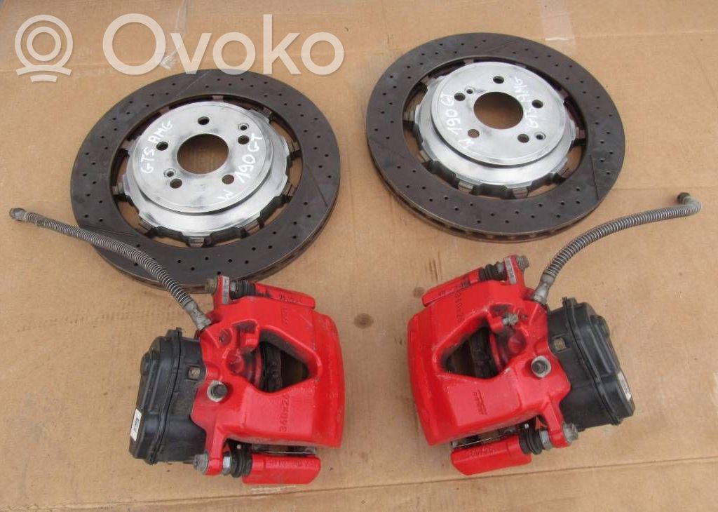 Mercedes-Benz AMG GT R190 C190 Brake discs and calipers set 