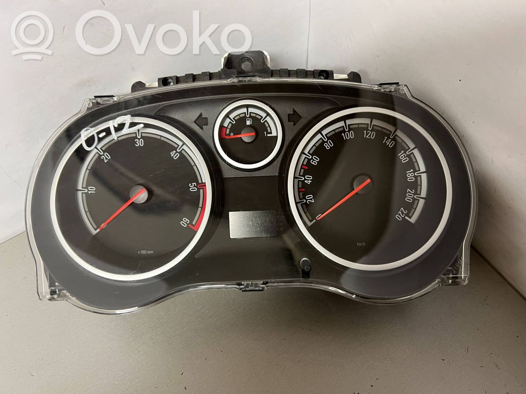 Opel Corsa D Speedometer (instrument cluster) 