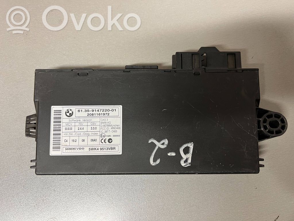 BMW 1 E81 E87 Keyless (KESSY) go control unit/module 