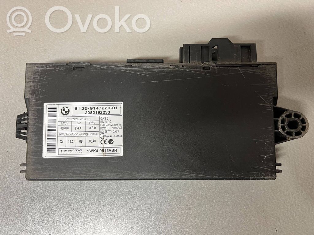BMW 3 E90 E91 Keyless (KESSY) go control unit/module 