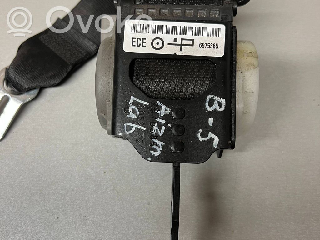 BMW 3 E90 E91 Cinturón trasero 