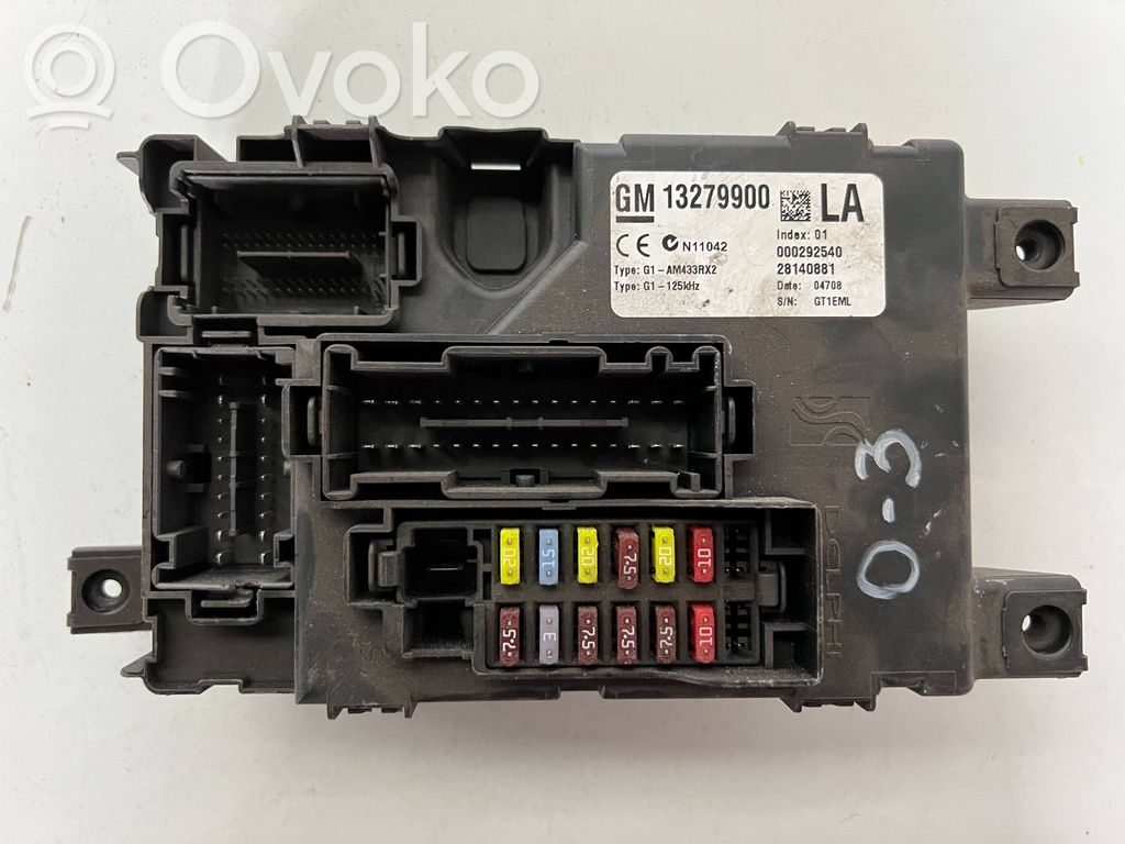 Módulo de fusible   13279900,28140881