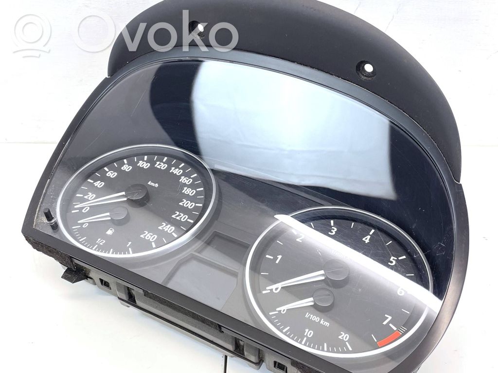 BMW 3 E90 E91 Speedometer (instrument cluster) 