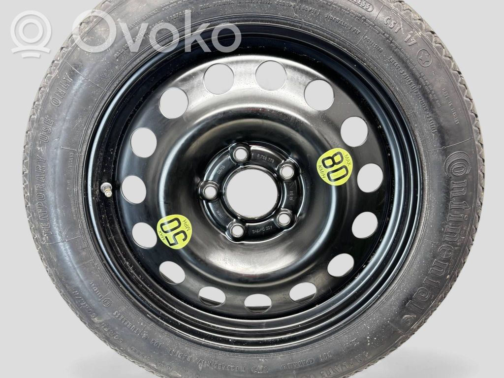 Rueda de repuesto R17   36116758778,6758778,13580R17