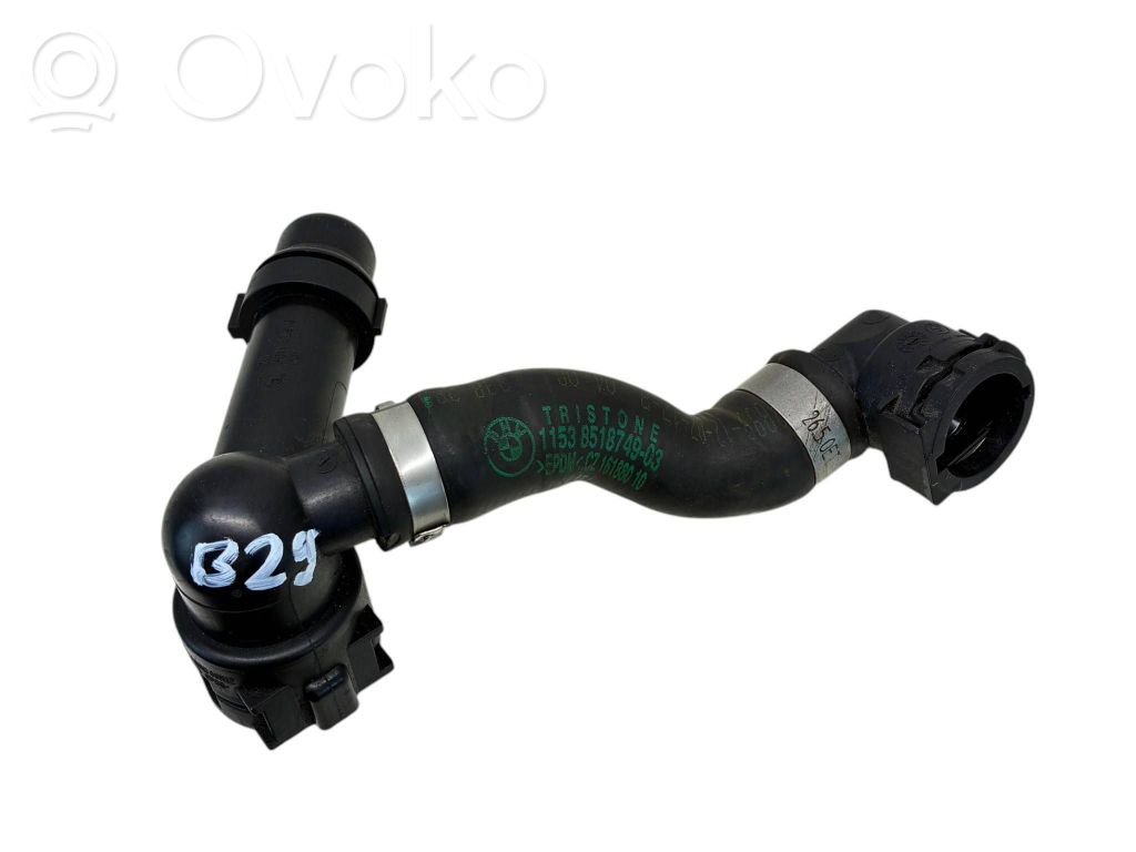 BMW 3 GT F34 Przewód / Wąż chłodnicy 