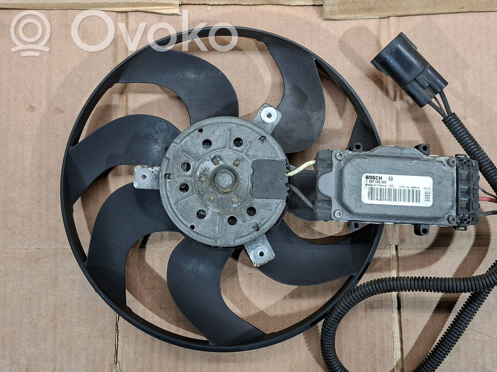 Volvo S80 Elektrinis radiatorių ventiliatorius 
