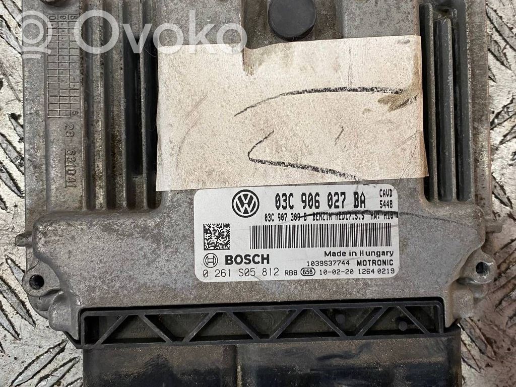 Volkswagen PASSAT B6 Unidad de control/módulo del motor 