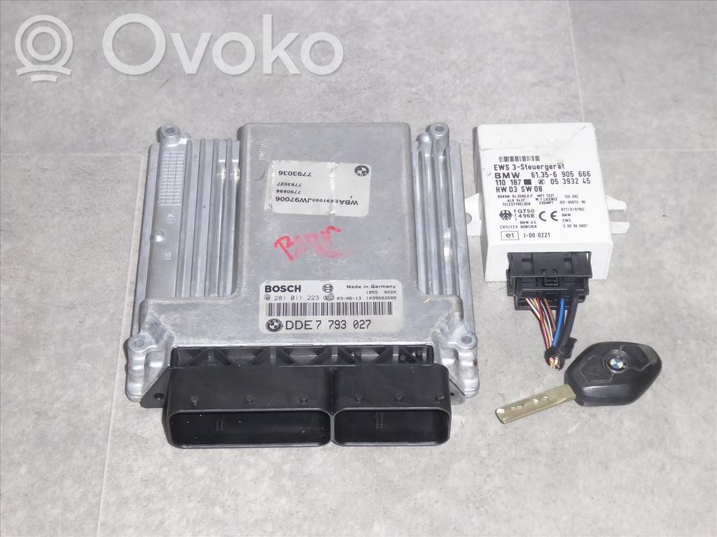 Engine control unit/module ECU   13617793540,13617793540