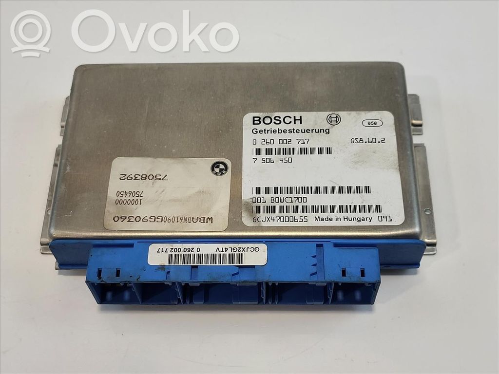 BMW 5 E39 Module de contrôle de boîte de vitesses ECU 