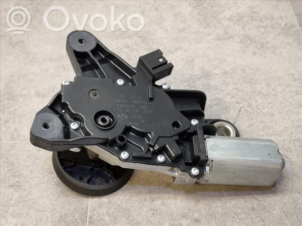 BMW 5 F10 F11 Wischermotor Heckscheibe 