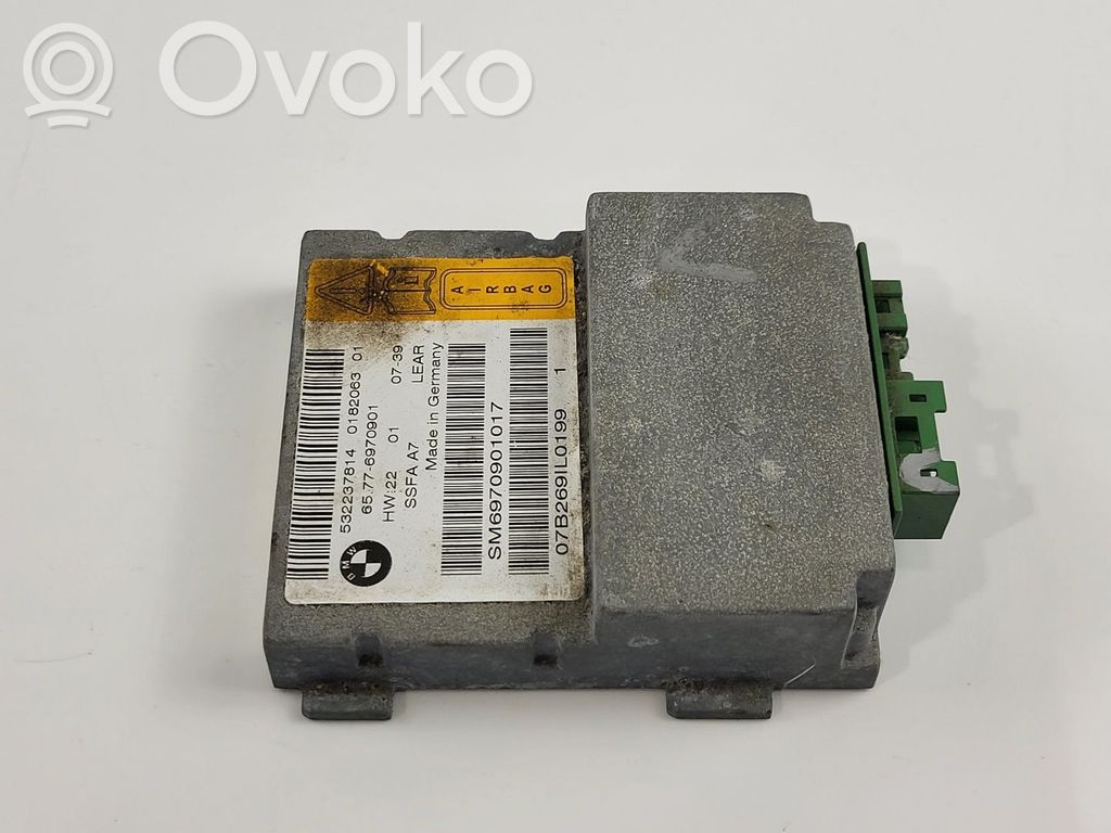 BMW 7 E65 E66 Sensor de presión del asiento 