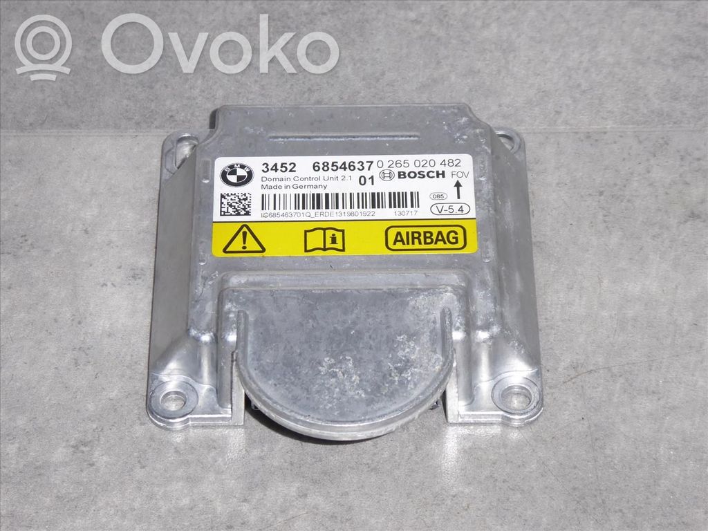 BMW 5 F10 F11 Sterownik / Moduł Airbag 
