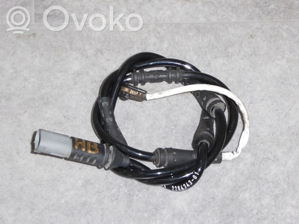 BMW 6 F12 F13 Czujnik zużycia klocków hamulcowych 