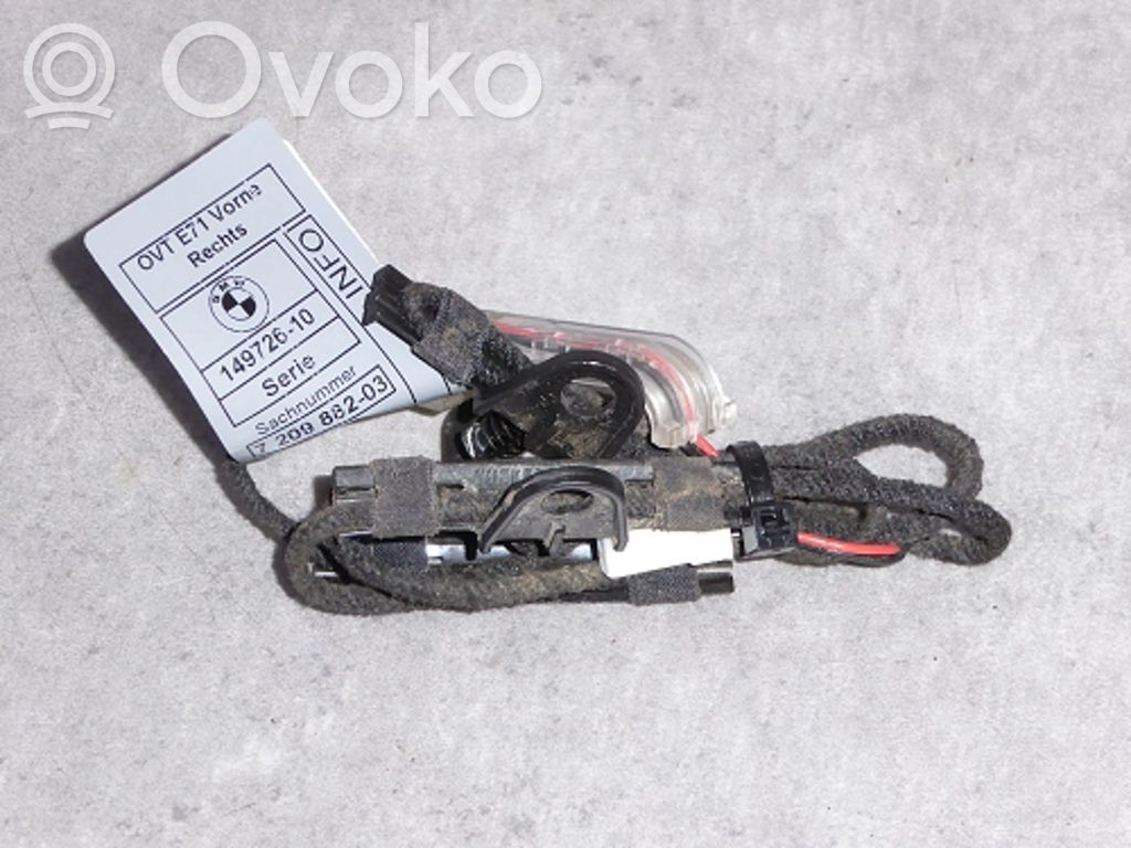 Etuoven ulkokahvan valo (ulko)   63177209882,63177209882