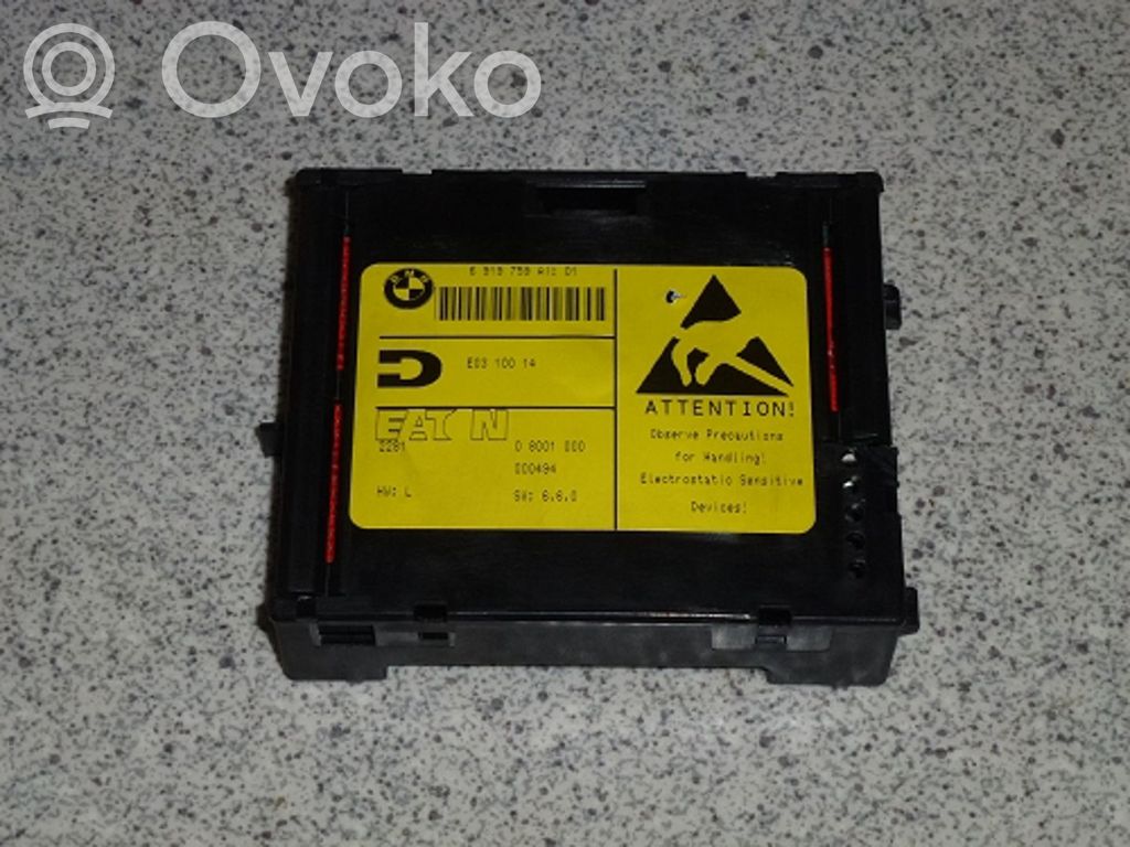 BMW 7 E65 E66 Central console control unit 
