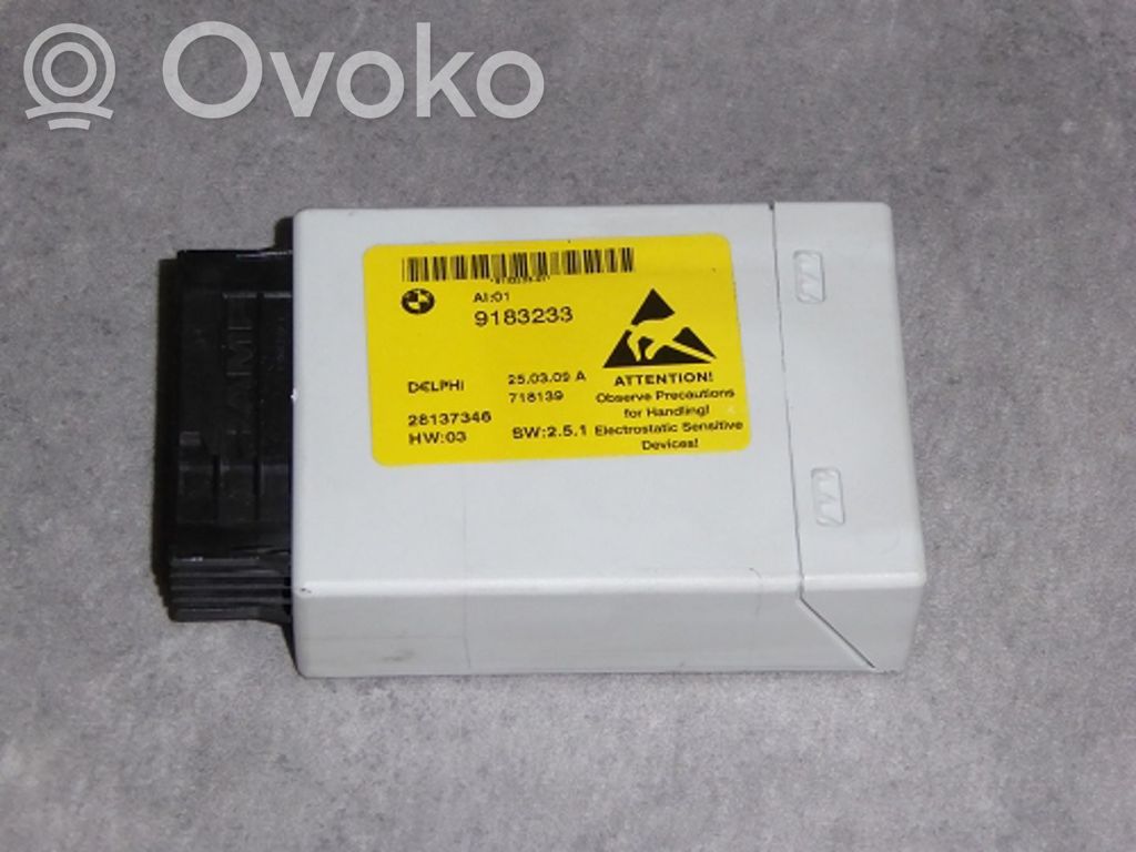 BMW 5 E60 E61 Keskikonsolin ohjainlaite 