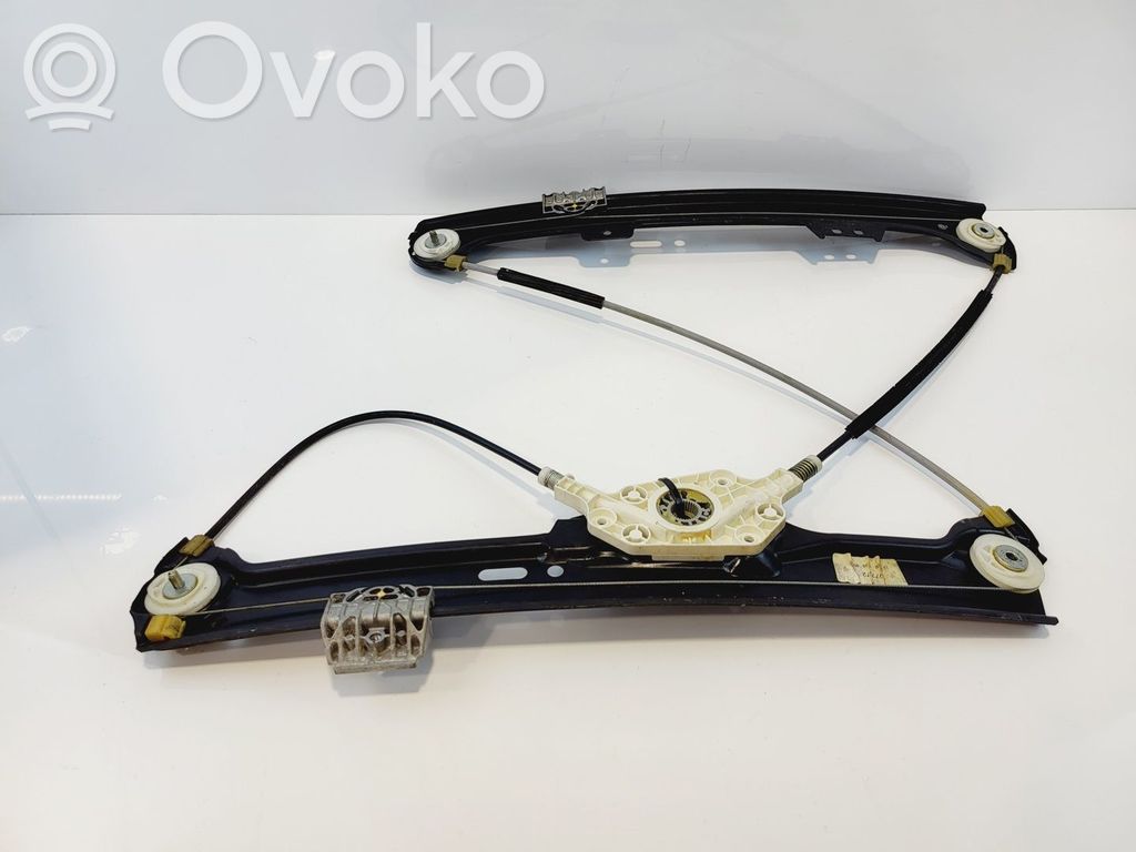 BMW 5 E60 E61 Meccanismo di sollevamento del finestrino anteriore senza motorino