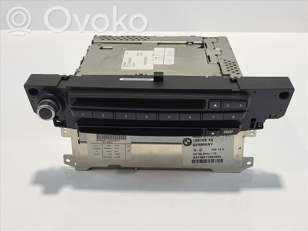BMW 5 E60 E61 Radio/CD/DVD/GPS head unit 