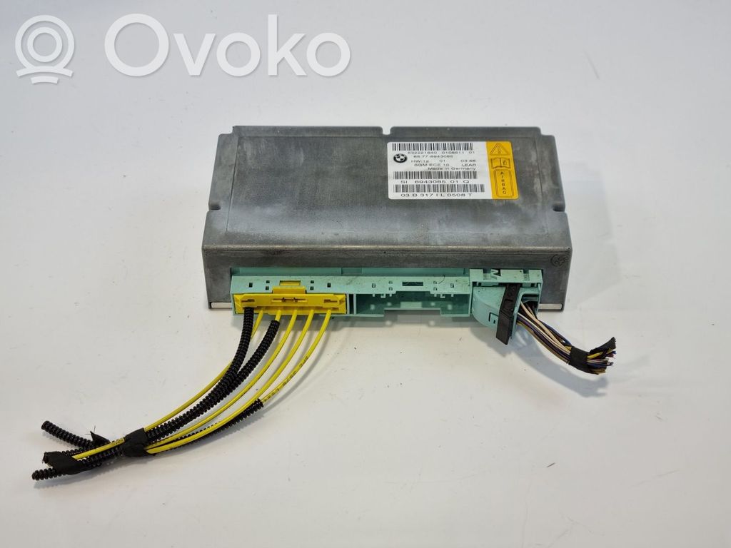BMW 5 E60 E61 Module de contrôle airbag 