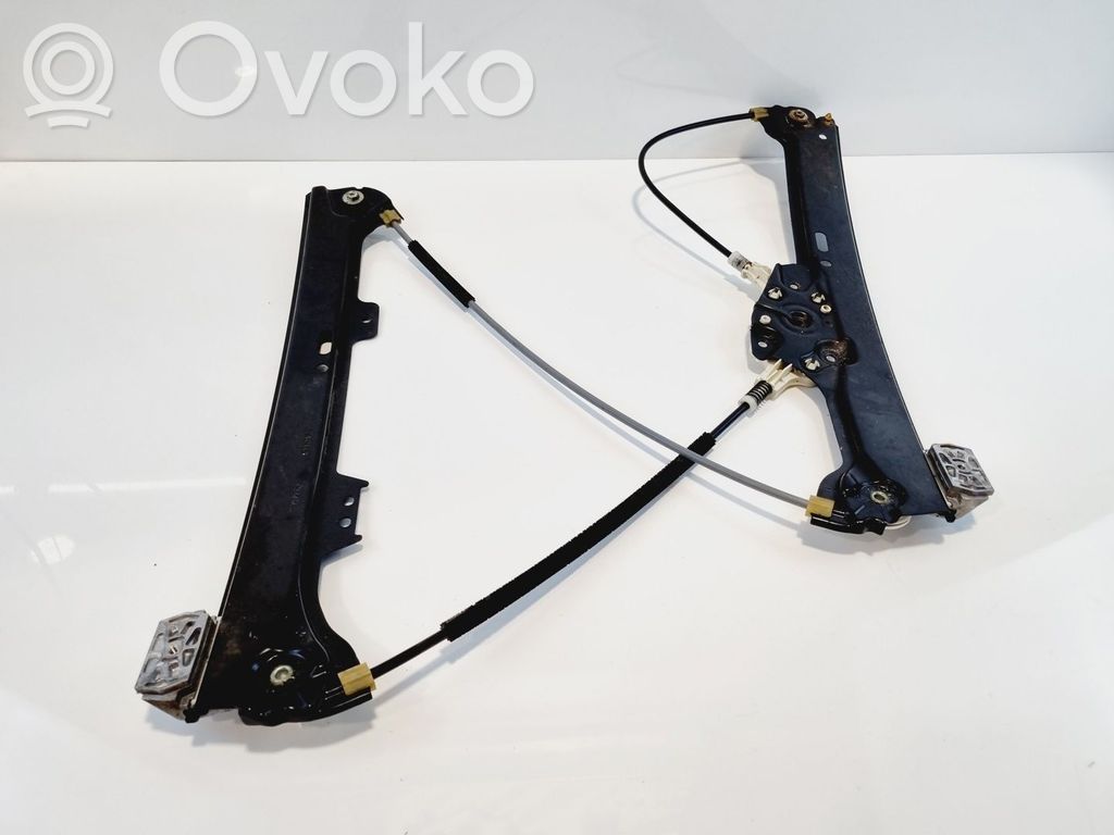 BMW 5 E60 E61 Meccanismo di sollevamento del finestrino anteriore senza motorino