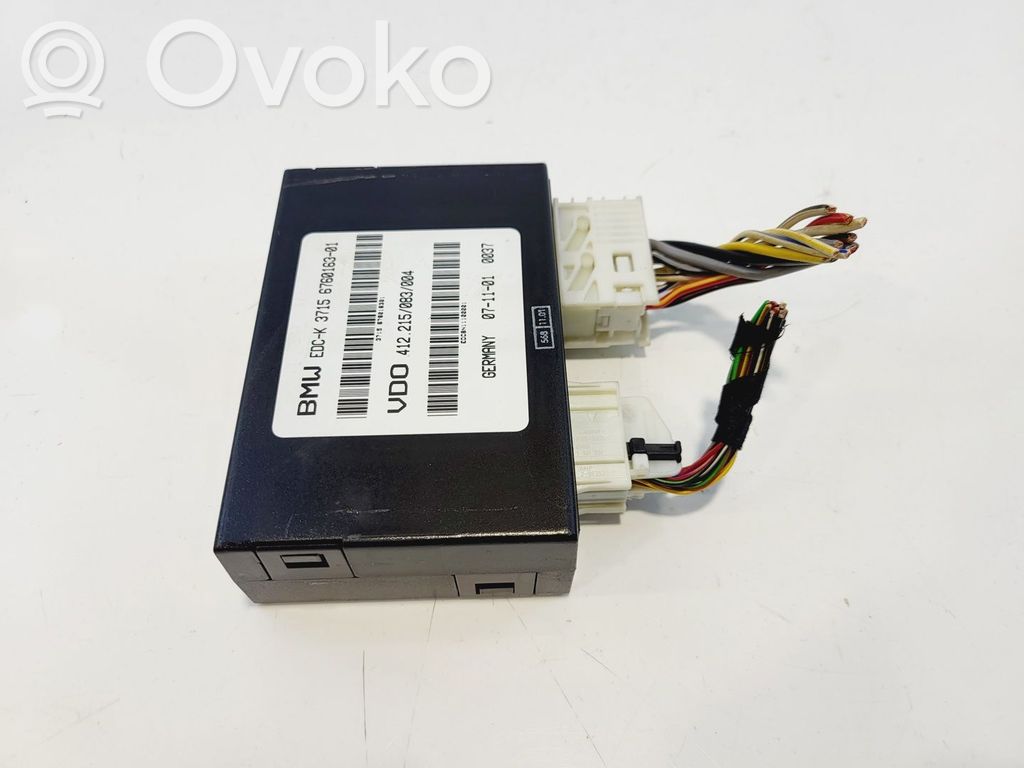 BMW 7 E65 E66 Unité de commande, module ECU de moteur 