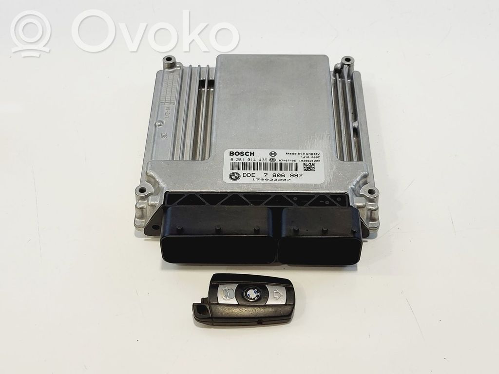 BMW 5 E60 E61 Centralina/modulo motore ECU 