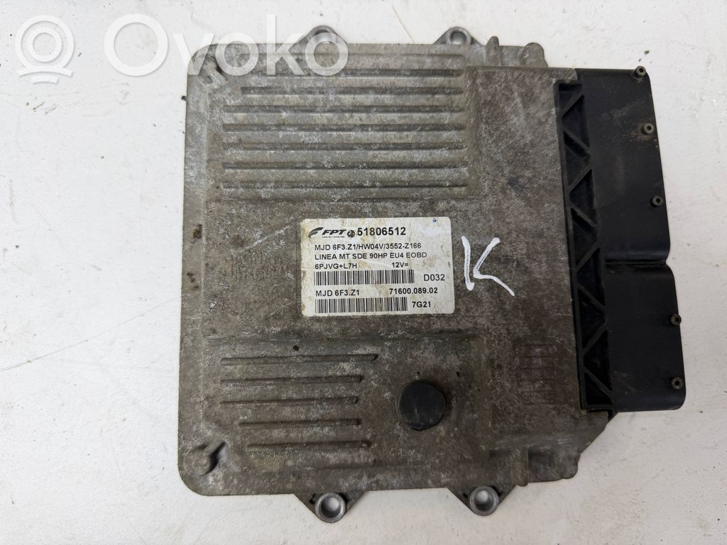 Engine control unit/module   51806512,7160008902,MJD63Z1