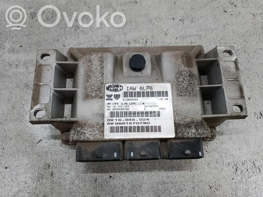 Peugeot 407 Engine control unit/module ECU 