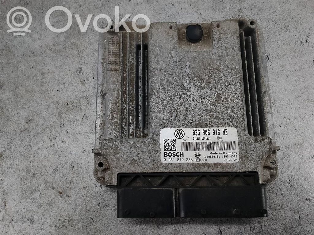 Seat Altea Engine control unit/module ECU 