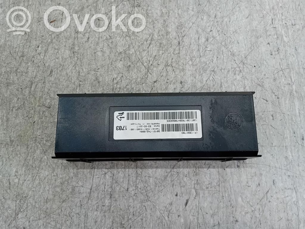 Opel Zafira C Unidad de control/módulo del aire acondicionado 