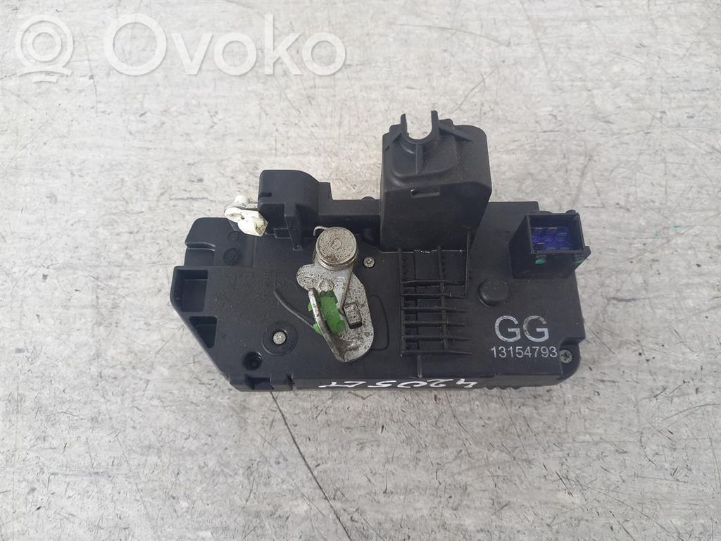 Opel Meriva A Cerradura de puerta trasera 