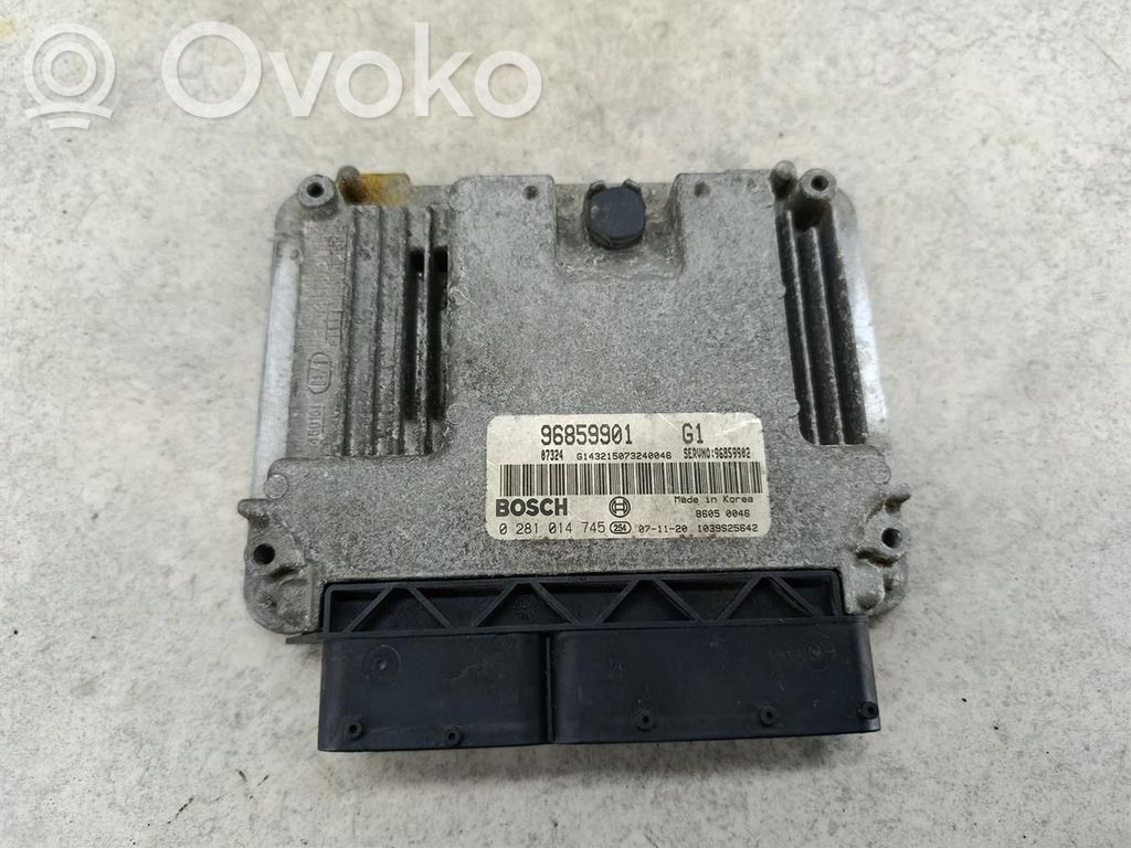 Chevrolet Epica Unité de commande, module ECU de moteur 