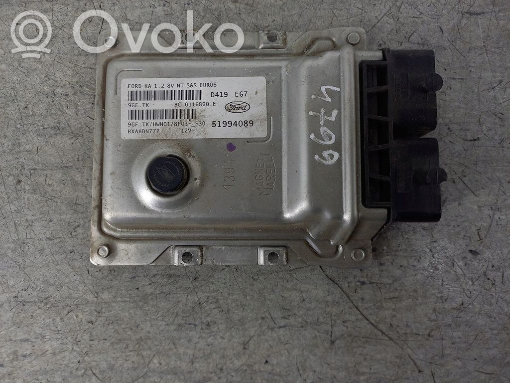 Ford Ka Galios (ECU) modulis 