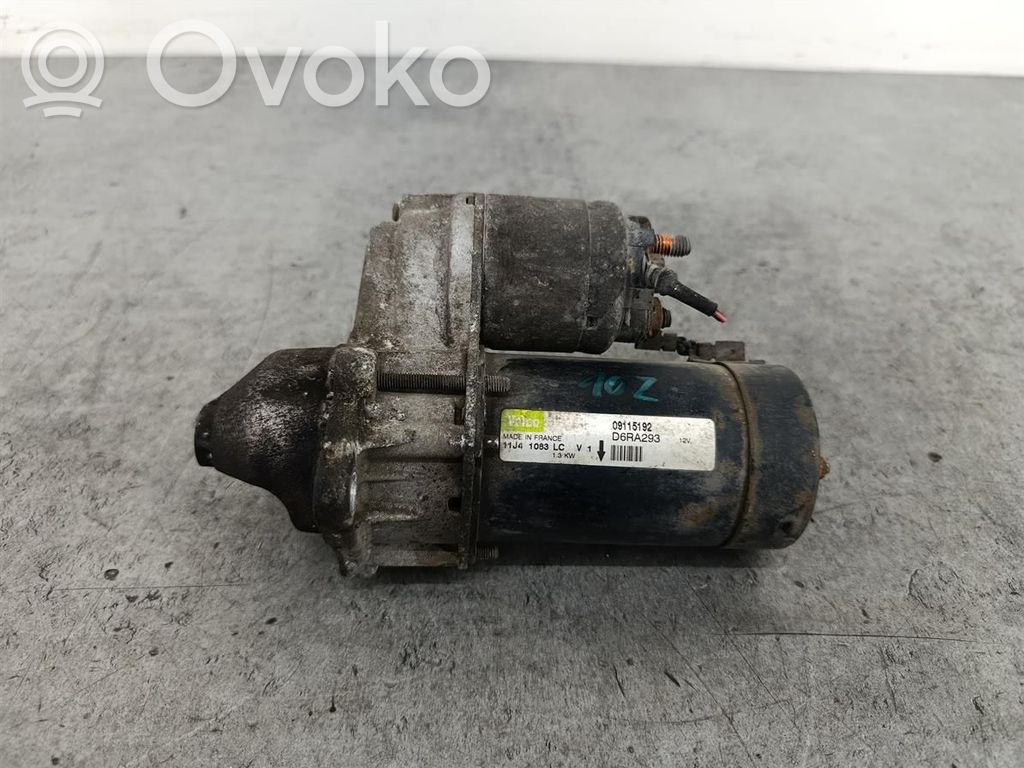 Opel Meriva A Starteris 