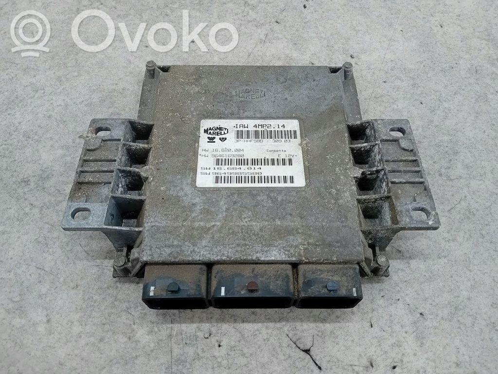 Engine control unit/module ECU   9646169280