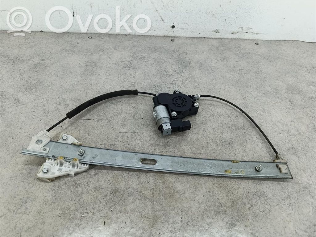 Front door window regulator with motor