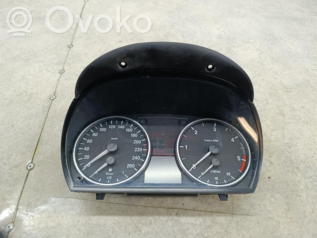 BMW 3 E90 E91 Speedometer (instrument cluster) 