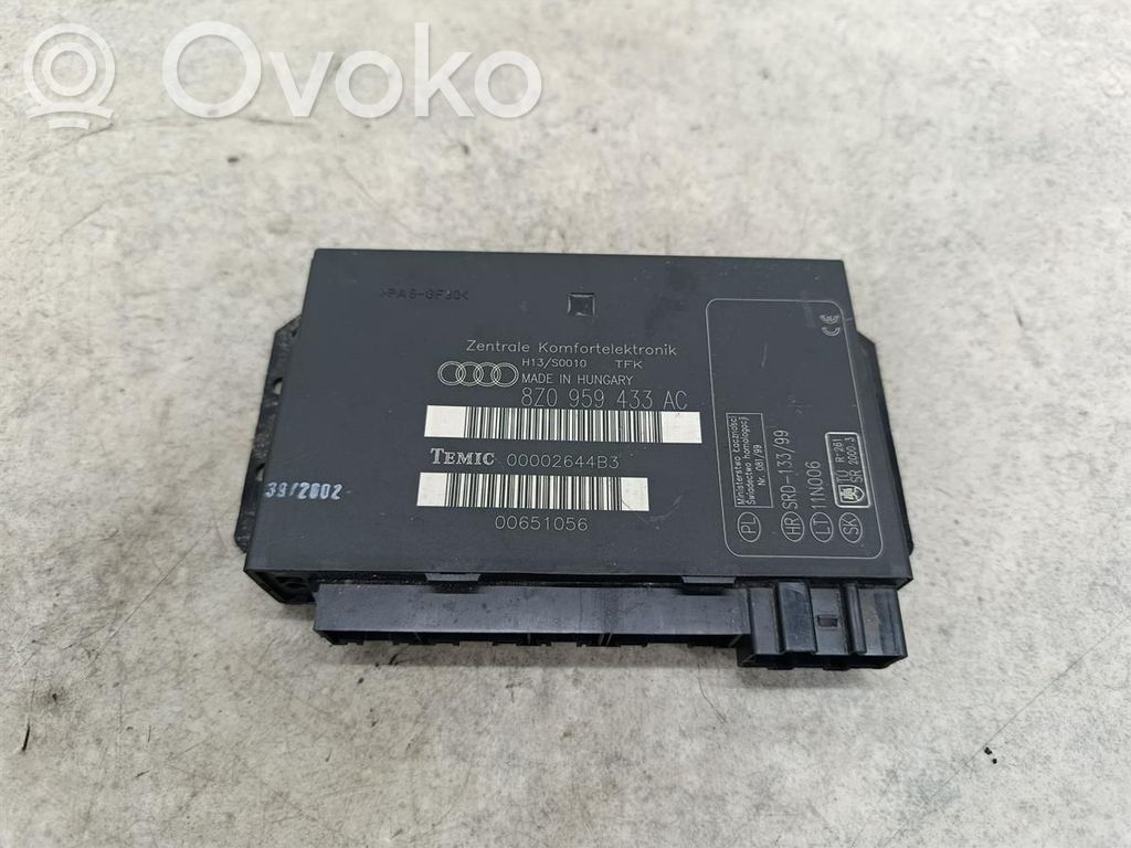 Audi A2 Komforto modulis 