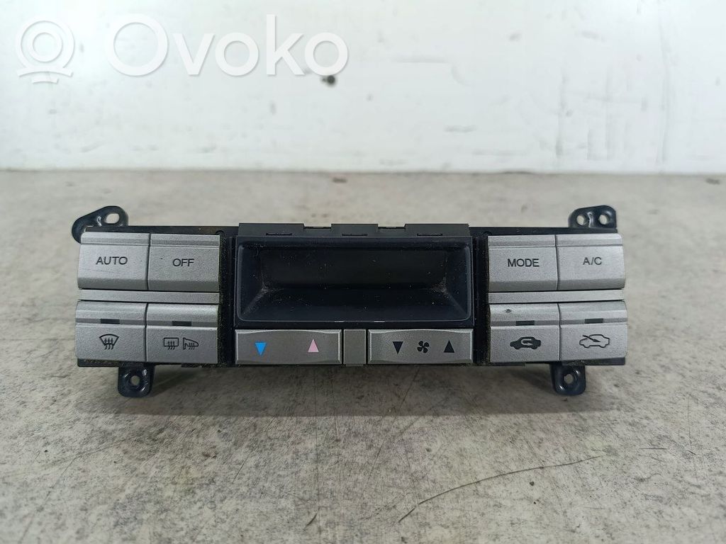 Console centrale, commande chauffage/clim