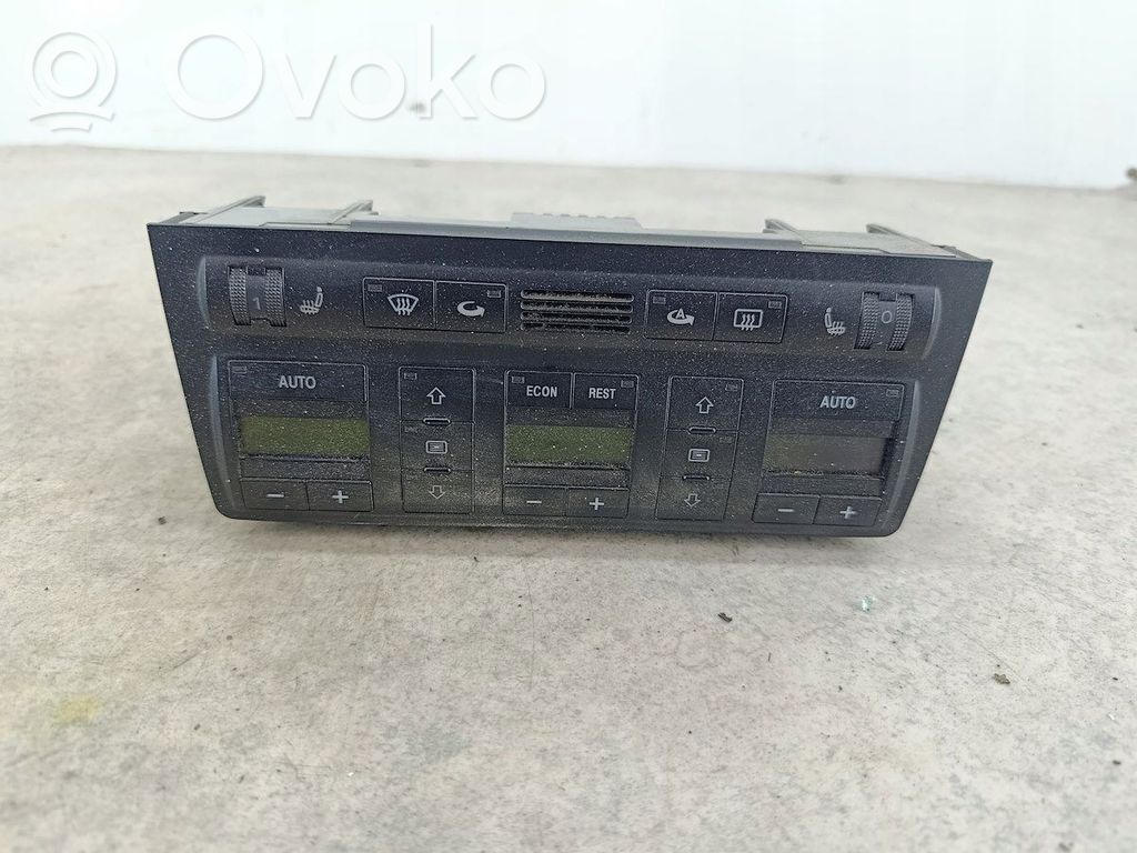 Console centrale, commande chauffage/clim