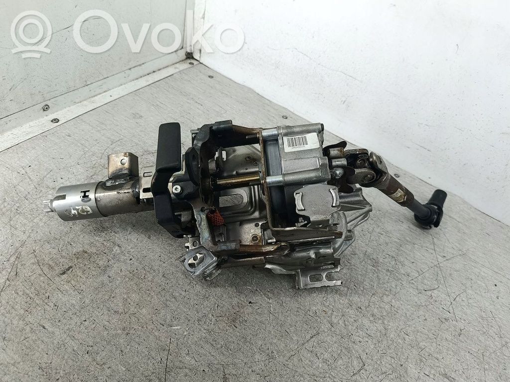 Steering wheel axle