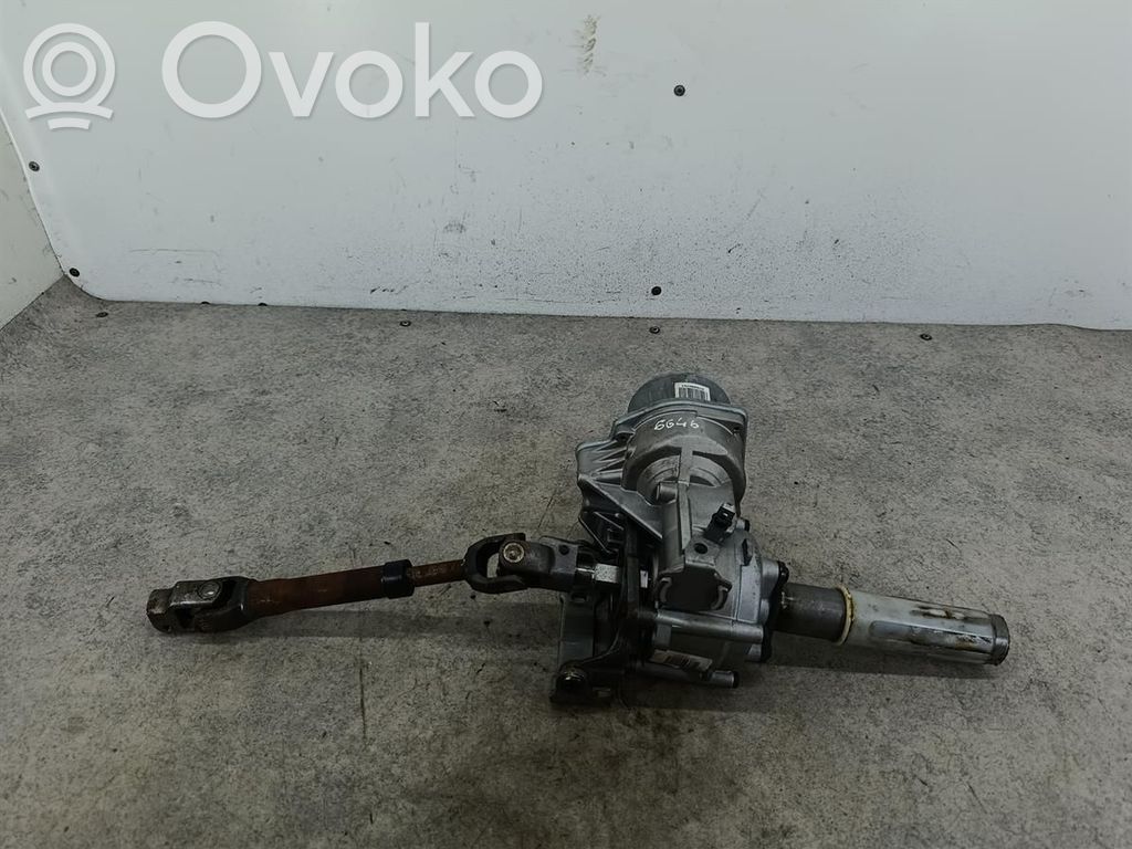 Steering wheel axle