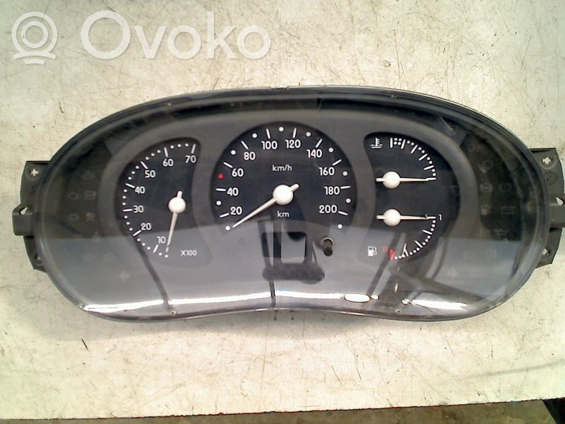 Renault Clio II Nopeusmittari (mittaristo) 