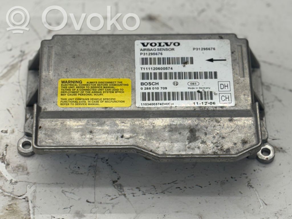 Airbag control unit/module   P31295676,0285010709,T111120600574