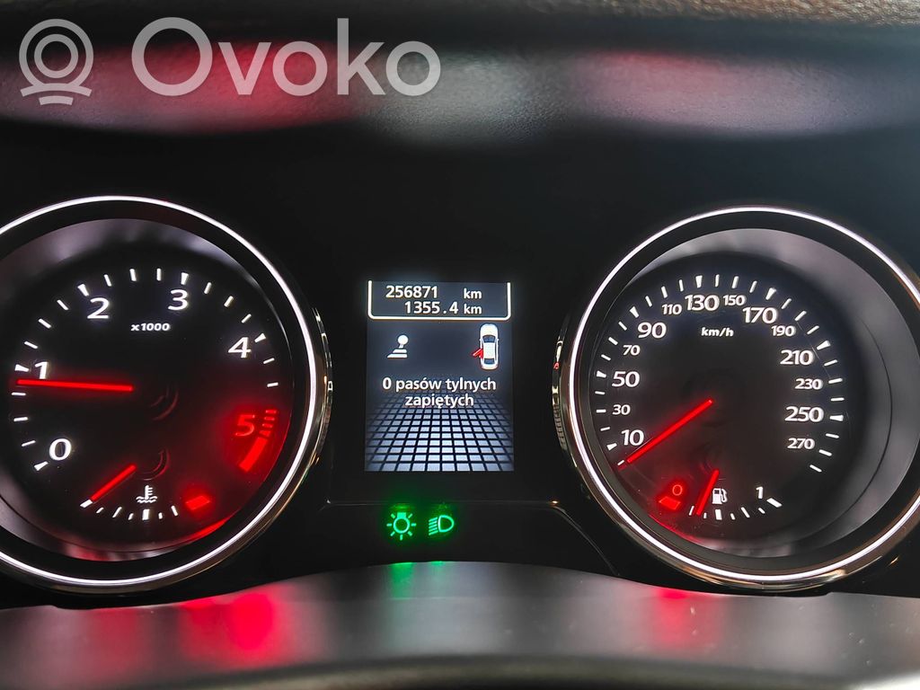 Renault Latitude (L70) Speedometer (instrument cluster) 