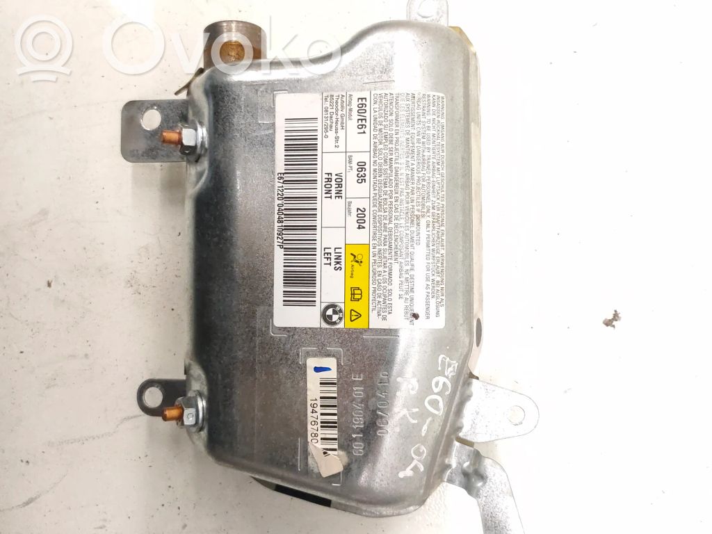 BMW 5 E60 E61 Airbag del asiento 