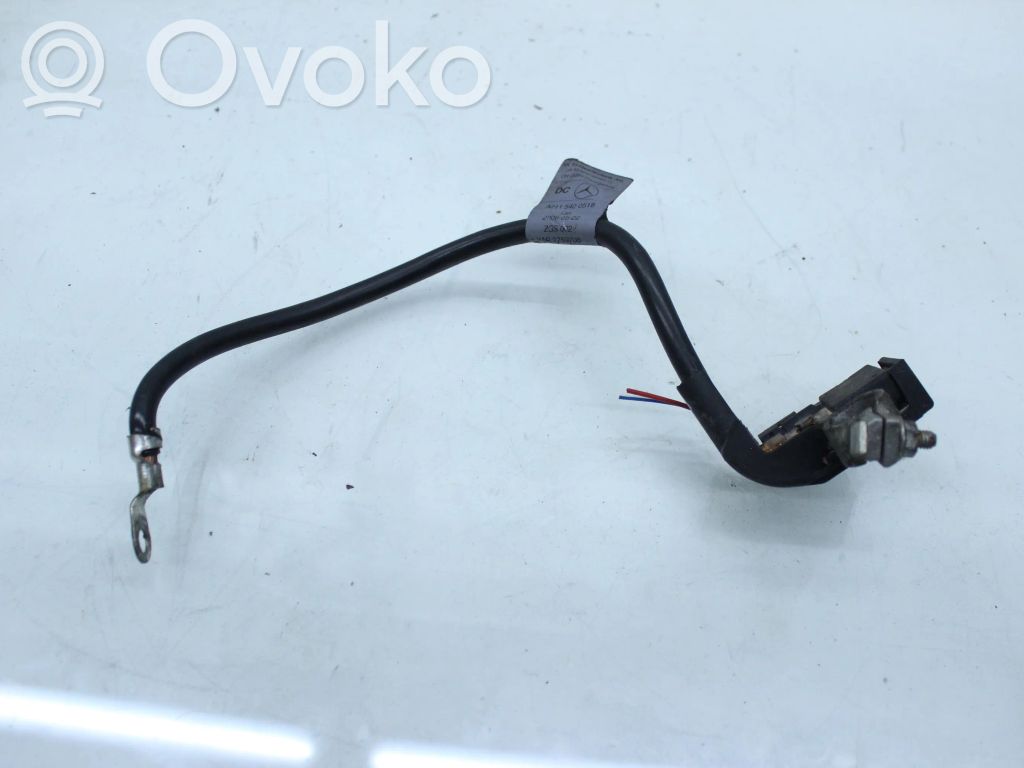 Mercedes-Benz E W211 Cable negativo de tierra (batería) 